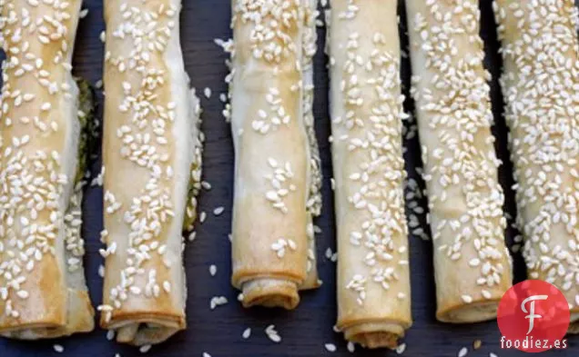 Puritos De Acelgas Y Queso Feta Suizos