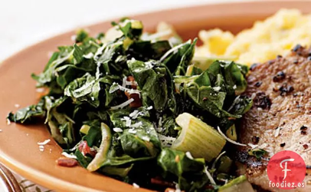 Acelgas Salteadas con Panceta