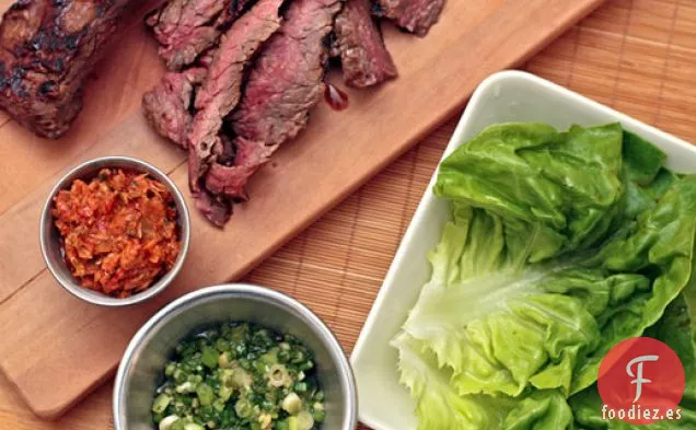 Cena Esta Noche: Bistec Momofuku Ssäm