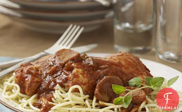 Cacciatore de Pollo de Cocción Lenta