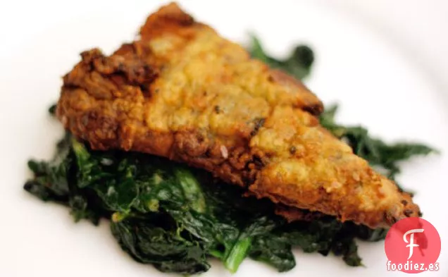 Cena de Esta Noche: Filetes de Pescado con Capa Interior Verde Picante