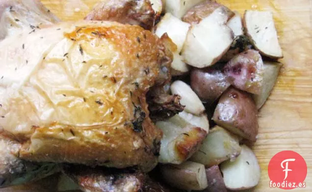 Cena del Domingo: Lata de Cerveza de Pollo