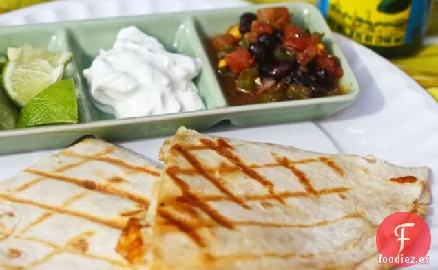 Quesadillas Crujientes de Pepper Jack