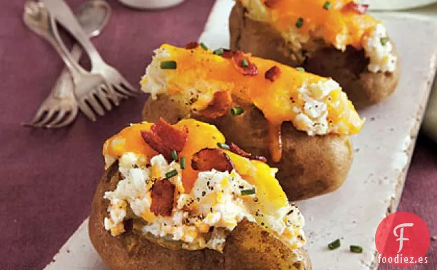 Patatas Cargadas al Horno Dos Veces