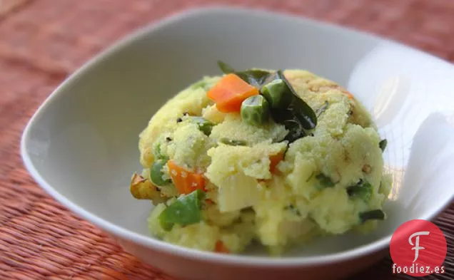 Sooji Upma (Plato de Desayuno de Sémola India)