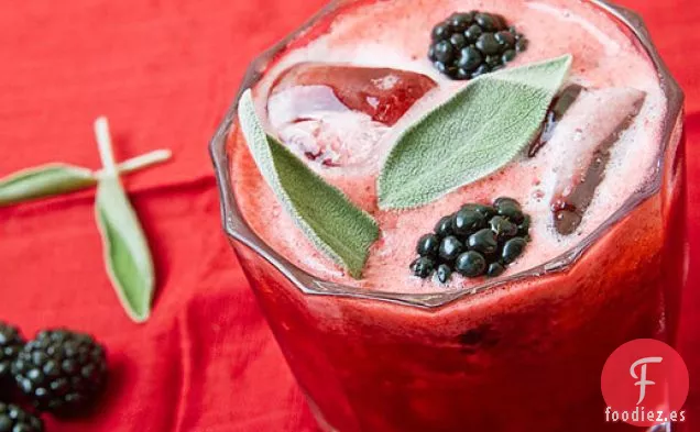 Limonada de Mora y Salvia