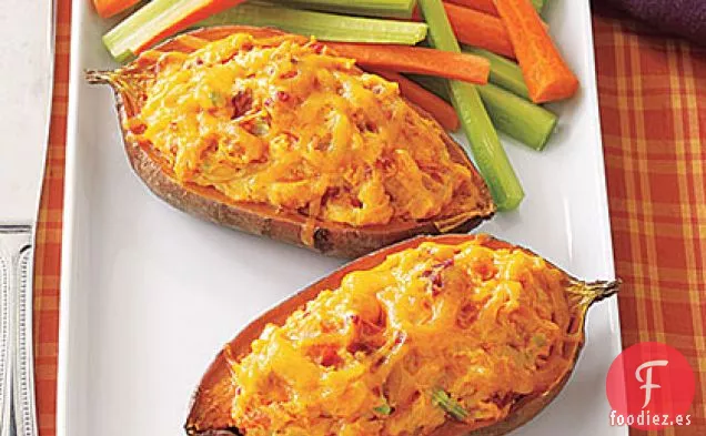 Batatas Rellenas Dos Veces Al Horno