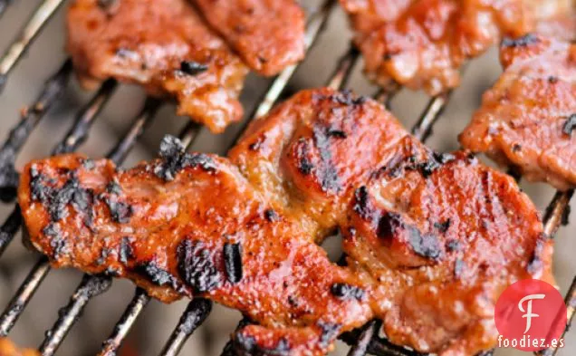 Tocino (Cerdo Curado A La Parrilla Al Estilo Filipino)
