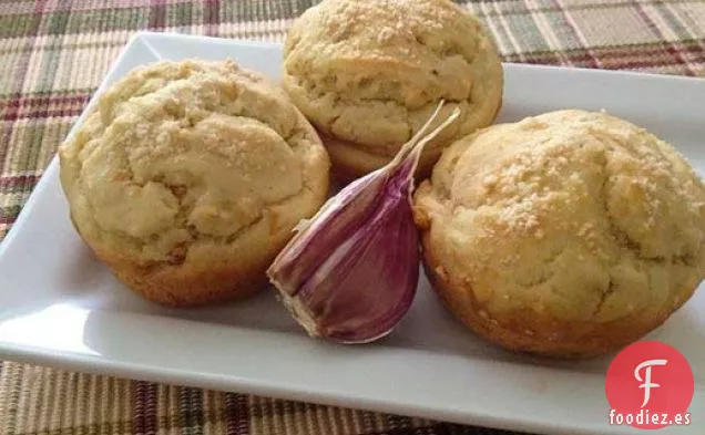 Muffins de Cebolla y Ajo Sin Gluten