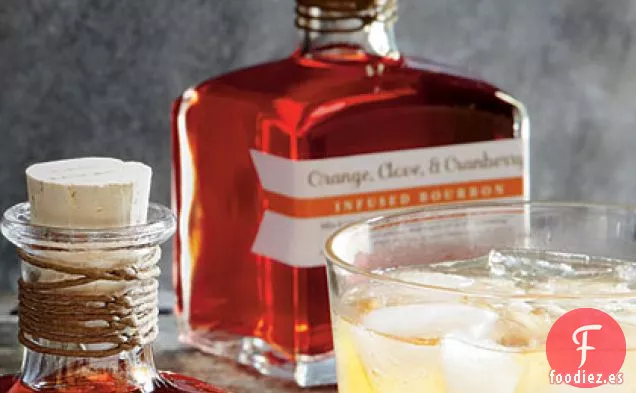 Bourbon con infusión de Naranja, Clavo y Arándano
