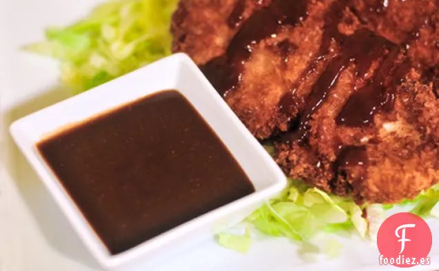 Salsa Tonkatsu (Salsa de barbacoa de estilo japonés)