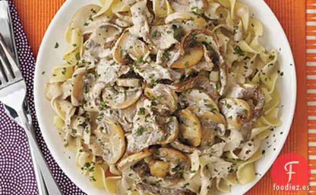 Sartén Stroganoff