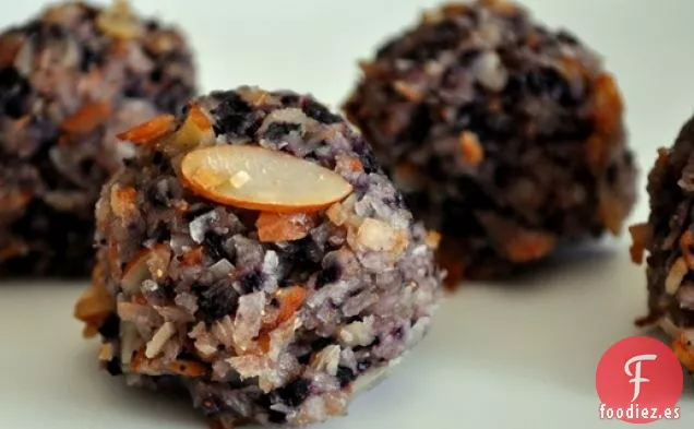 Macarrones de Almendras y Arándanos