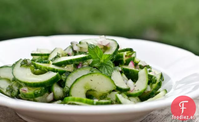 Ensalada de Pepino y Menta