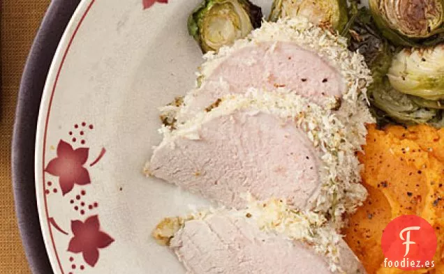 Lomo de Cerdo con Costra de Rábano Picante