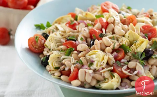 Ensalada de Frijoles Mediterráneos