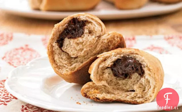 Bollos Rellenos de Chocolate