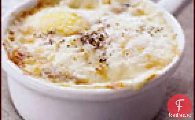 Huevos Fruncidos con Champiñones y Acelgas
