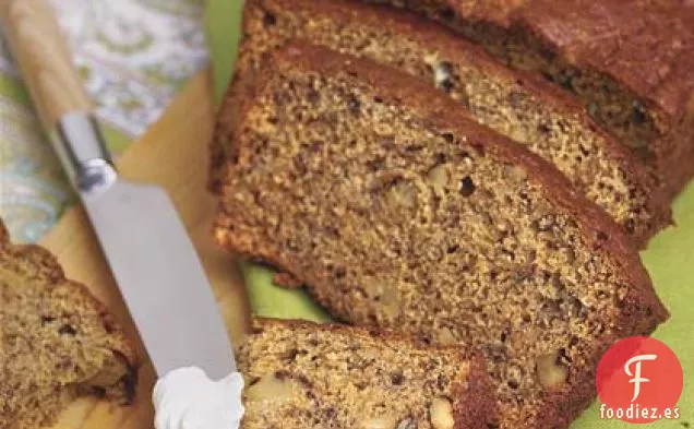Pan de plátano y nueces