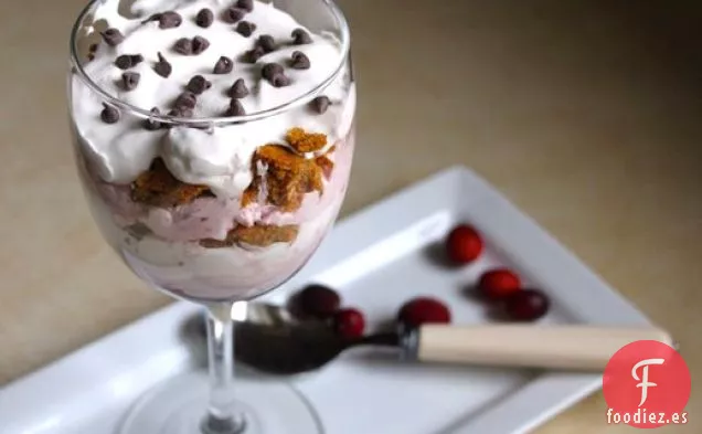 Bagatela de Arándano de 4 Ingredientes Sin Gluten