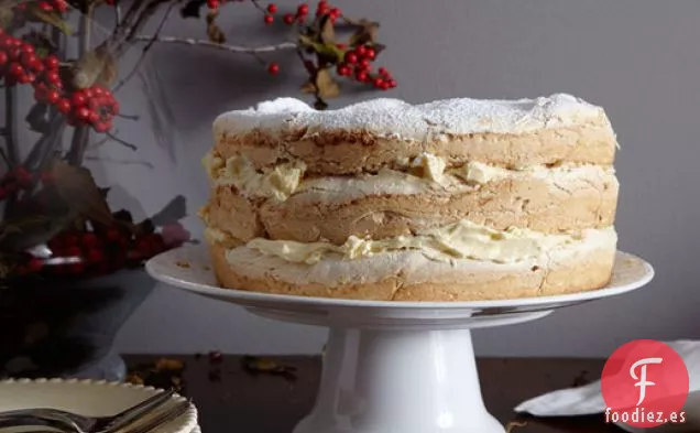 Pastel de Merengue y Mantequilla Dulce