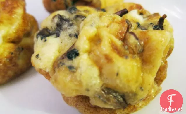 Tortillas de Estaño para Muffins de Setas Silvestres y Trufas