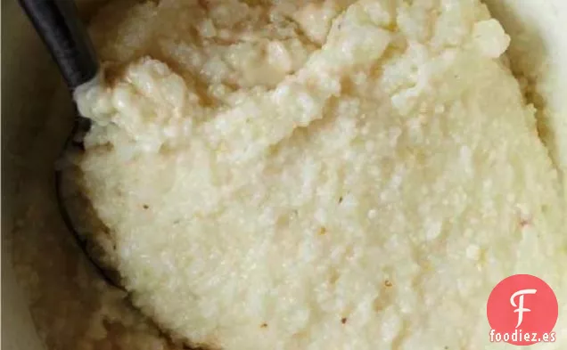 Sémola Cremosa de Parmesano de la Chef Sarah Simmons