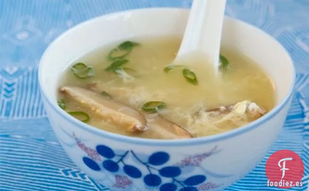 Sopa de Gota de Huevo del Libro de Cocina Chino para Llevar