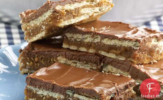 Barras de Galletas de 4 Capas