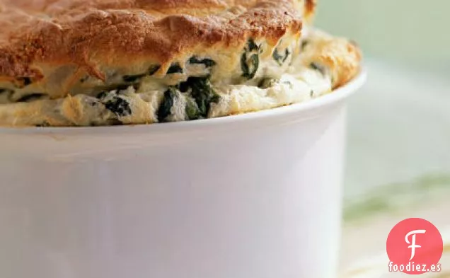 Soufflé de Rúcula y Fontina
