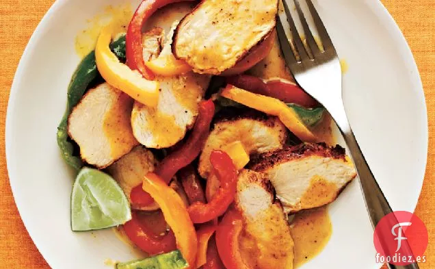 Salteado de Pollo al Curry