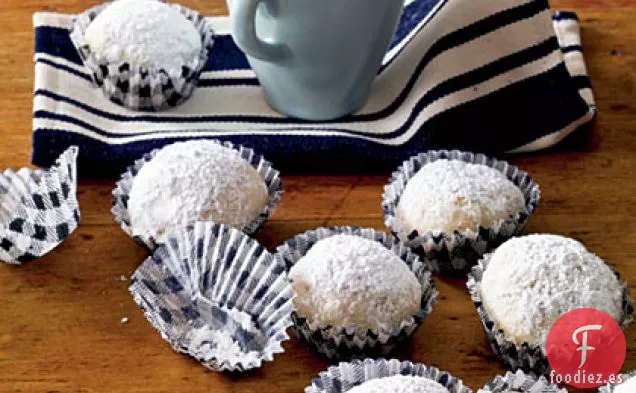 Bolas de Nieve de Coco