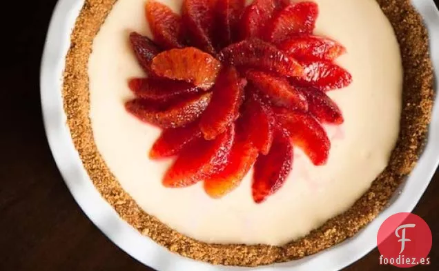 Pastel de Naranja Sanguina sin Hornear