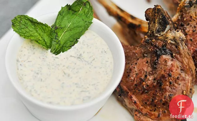 Salsa de Yogur y Menta