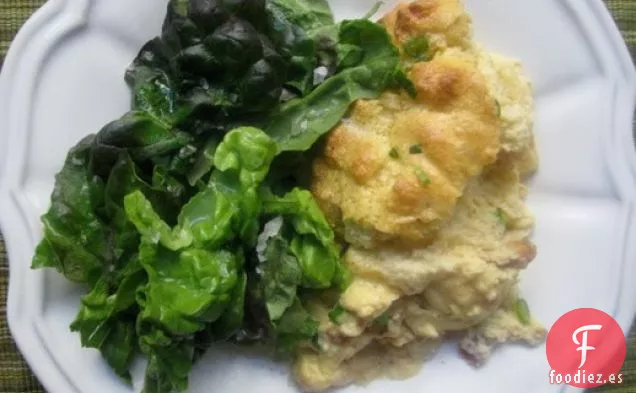 Soufflé de Queso y Tocino