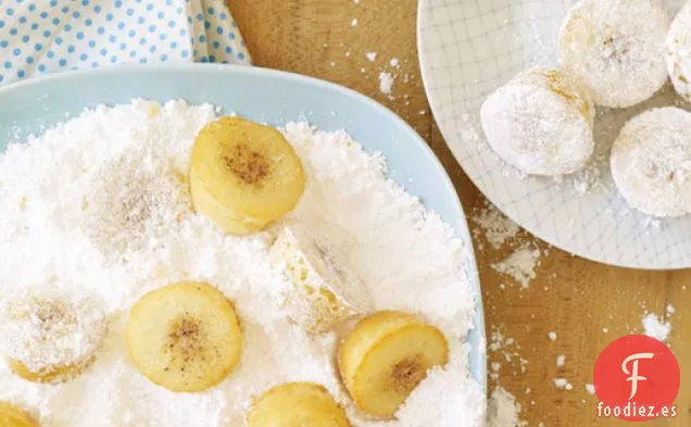 Magdalenas de Rosquillas de Azúcar en Polvo Sin Gluten