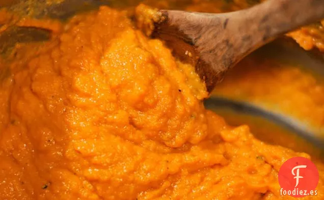 Asar a la Parrilla: Puré de Batatas