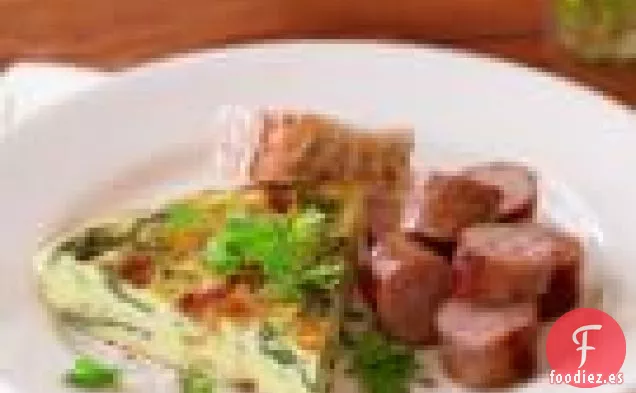 Verduras Marchitas Y Frittata De Gruyère