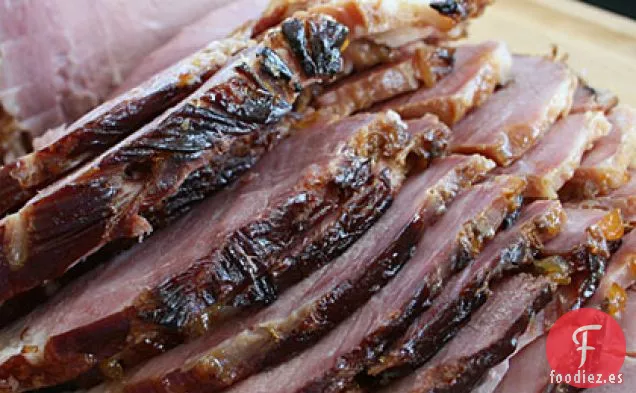 Jamón Glaseado con Azúcar Moreno