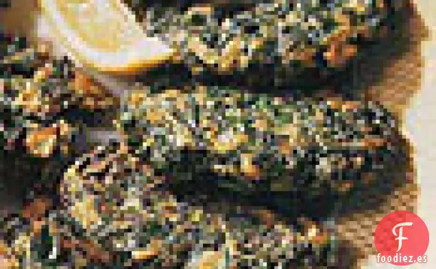 Tortitas de Acelgas Suizas con Especias de Canela