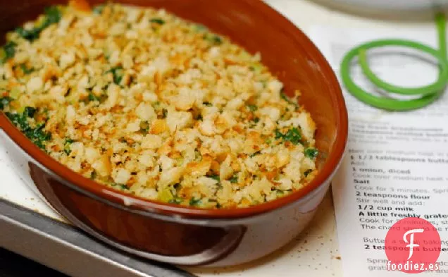 Acelgas Gratinadas