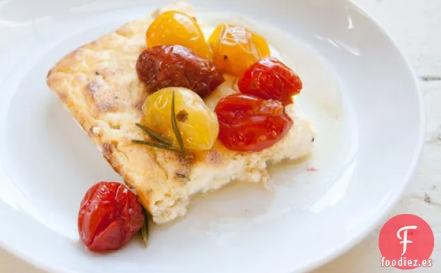 Ricotta al Horno con Tomates Asados de Arce