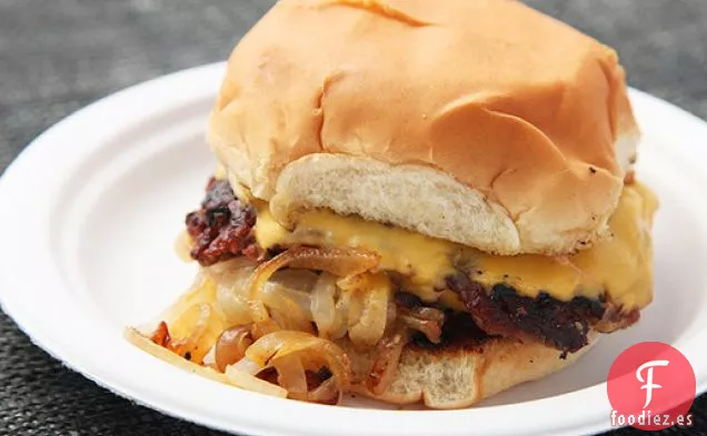 Hamburguesas de Cebolla al estilo de Oklahoma