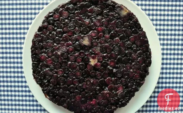Tarta Invertida de Arándanos