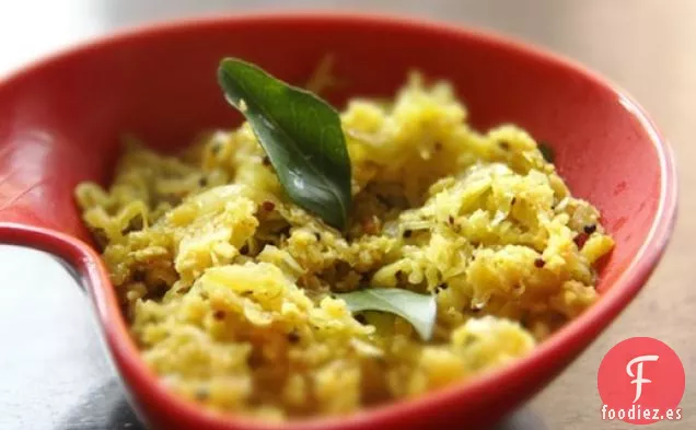 Torán de Col (Col Salteada al Estilo Kerala)