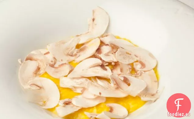 Cocina el Libro: Risotto de Azafrán con Champiñones