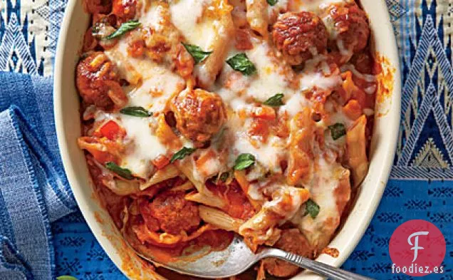 Hornear Pasta de Albóndigas