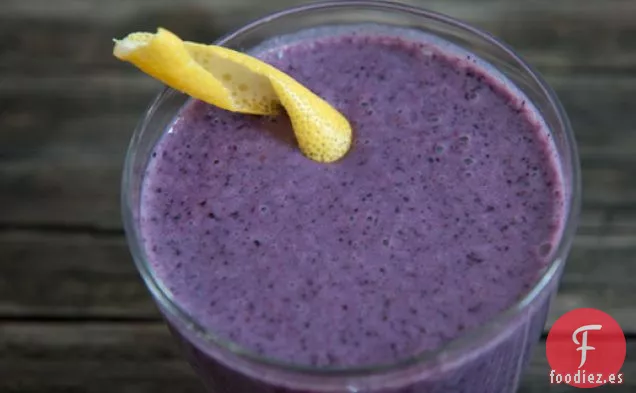 The Maine Squeeze (Batido de Arándanos, Avena y Jengibre)
