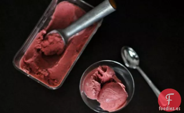 Sorbete de Fresa Asado Balsámico