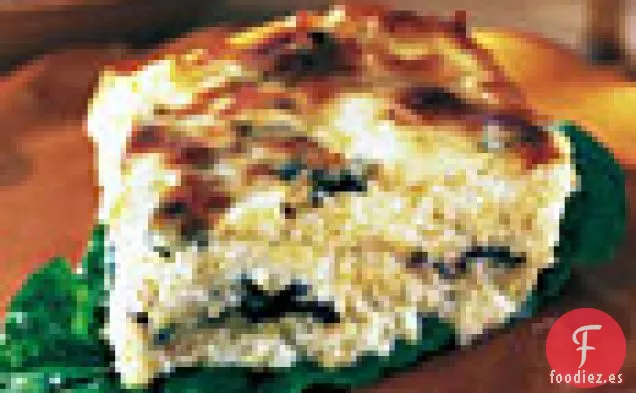 Polenta al horno con Acelgas y Queso